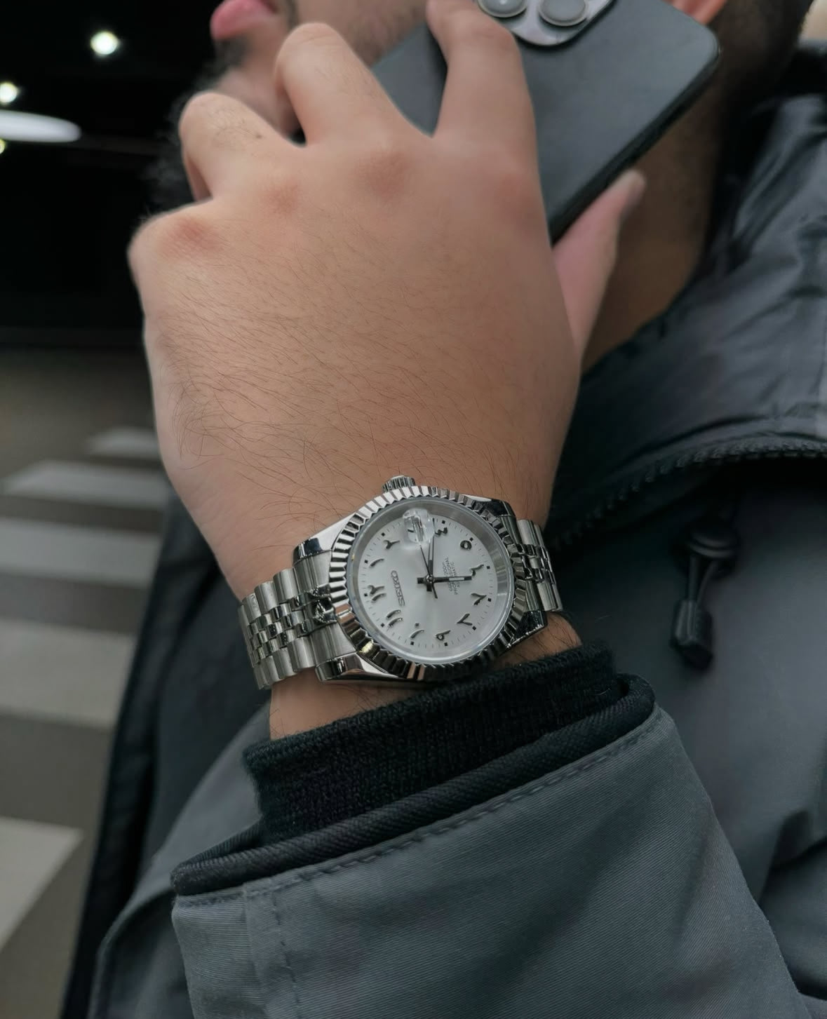 SEIKO DATEJUST - HVID DIAL