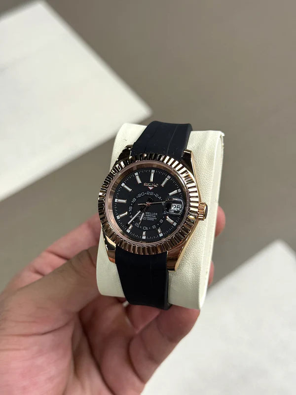 SEIKO SKY-DWELLER - SORT DIAL