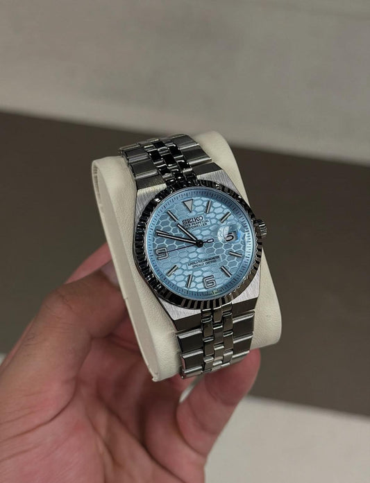 SEIKO DATEJUST - LYSEBLÅ DIAL