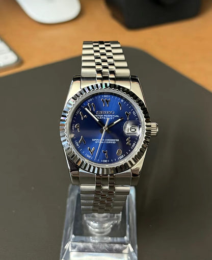 SEIKO DATEJUST - MØRKEBLÅ DIAL