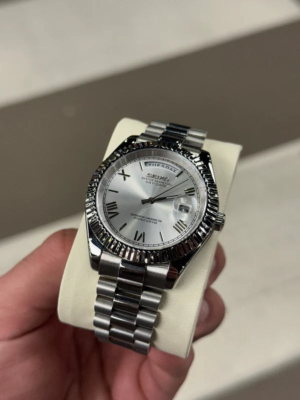 SEIKO DAYDATE - PLATINIUM