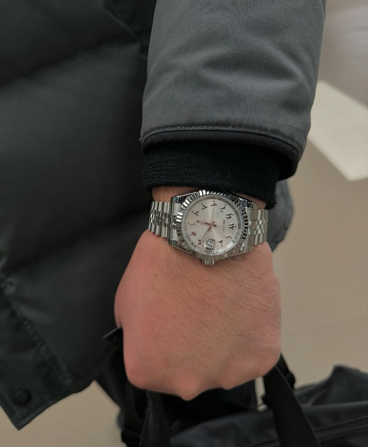 SEIKO DATEJUST - HVID DIAL