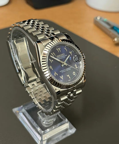 SEIKO DATEJUST - MØRKEBLÅ DIAL