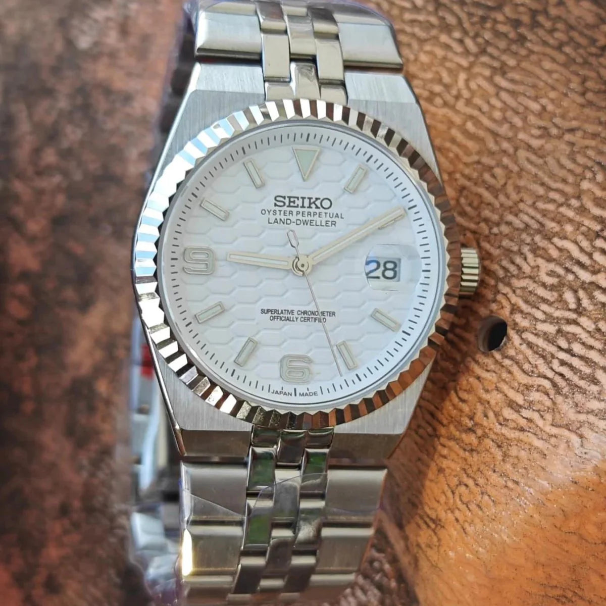 SEIKO LANDWELLER - HVID DIAL
