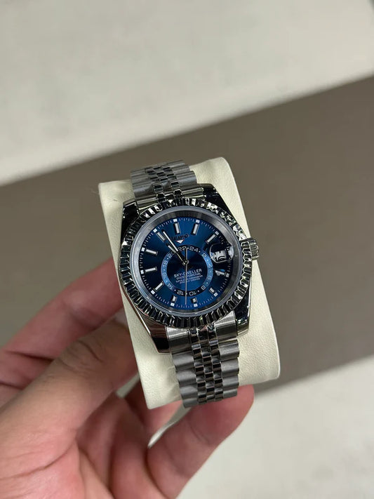 SEIKO SKY-DWELLER - MØRKEBLÅ DIAL