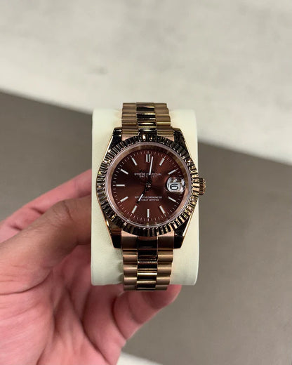 SEIKO DATEJUST - CHOCOLADE FARVE DIAL