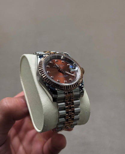 SEIKO DATEJUST - BRUN DIAL