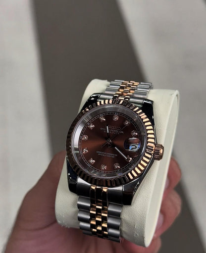 SEIKO DATEJUST - BRUN DIAL
