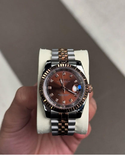 SEIKO DATEJUST - BRUN DIAL