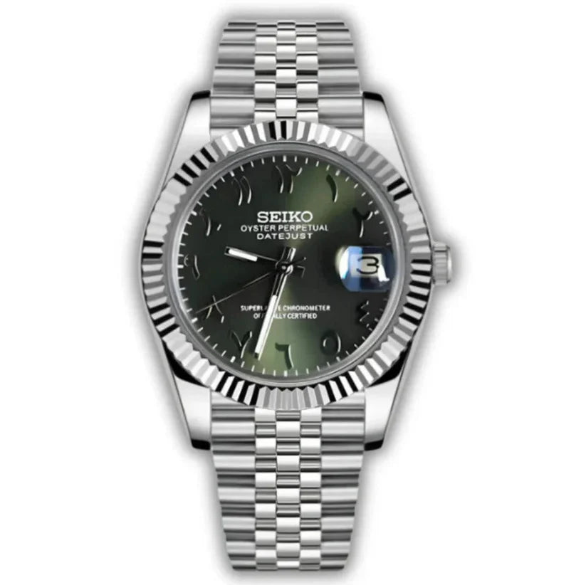 SEIKO DATEJUST - GRØN ARABISK DIAL