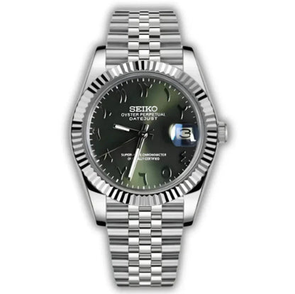 SEIKO DATEJUST - GRØN ARABISK DIAL